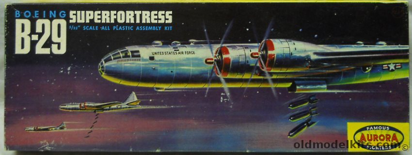 Aurora 1/76 Boeing B-29 Superfortress, 372-259 plastic model kit